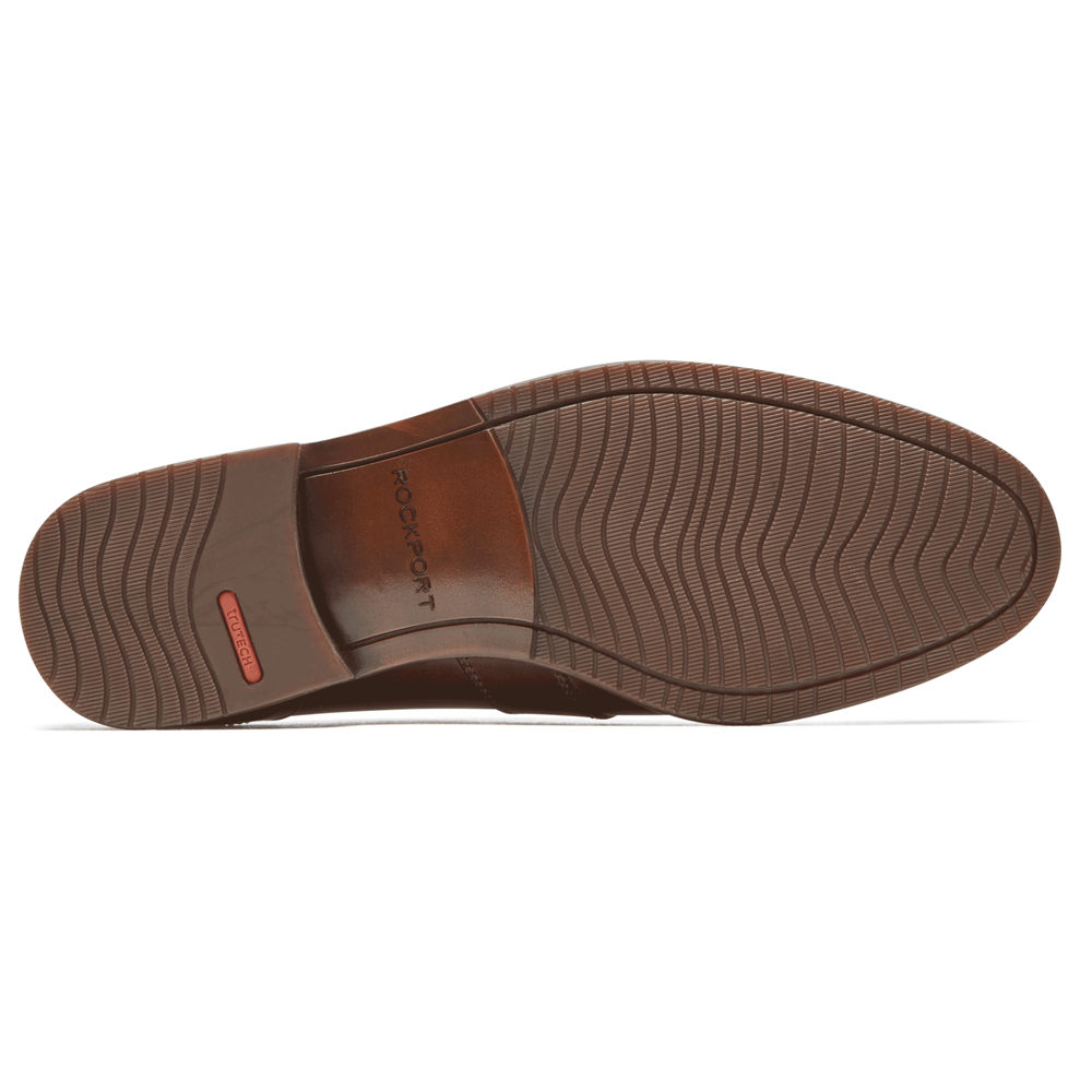 Mocassins Rockport Homem Marrom - Style Purpose 3 Double Gore Penny - 48029IEHU